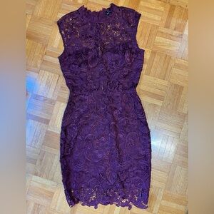 Mini lace dress